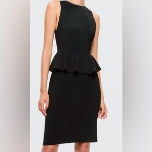 Alice & Olivia Poppy Peplum little black dress, sz 4